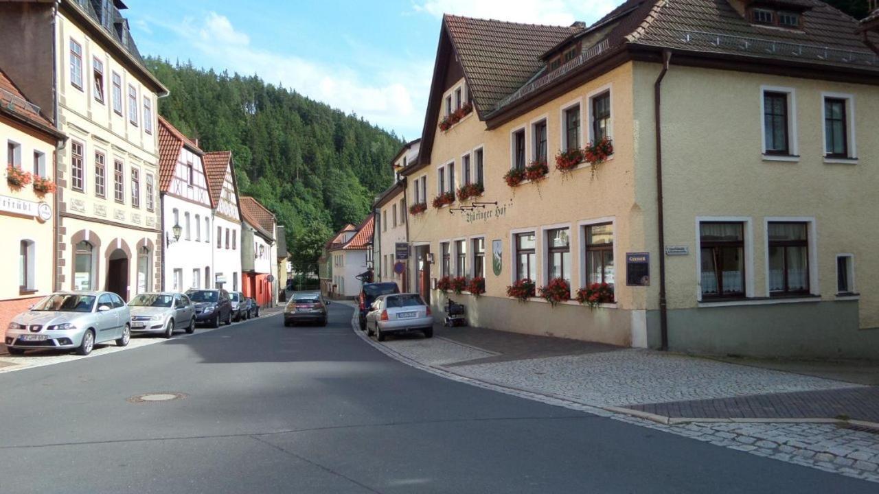 Ziegenrück Pension Thuringer Hof المظهر الخارجي الصورة